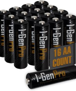 Pro P133 16 Adet AA 2950 mAh Şarj Edilebilir Kalem Pil 1.2V Ni-MH Şarjlı Pil