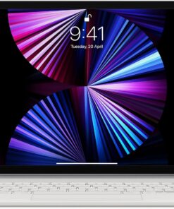 Magic Keyboard: 11 inç iPad Pro ve iPad Air (4. ve 5. nesil) için iPad klavyesi ve kılıfı, harika yazma deneyimi, yerleşik trackpad, Arapça - Beyaz