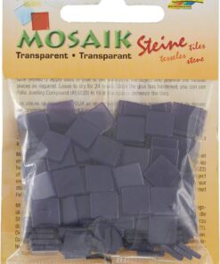 57232 Mozaik, Transparan, 10X10Mm, 190 Adet, Koyu Violet