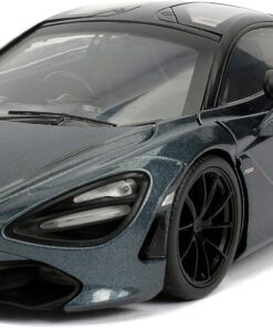 Hızlı ve Öfkeli Fast & Furious Shaw's McLaren 720S 1:24, Lisanslı, Die- Cast (Metal), Açılabilir Parçalar (Kaput, Bagaj ve Kapılar), 20.5 cm