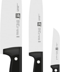 Twın Chef Bıçak Set, Paslanmaz Çelik, Siyah