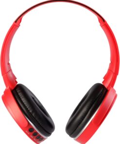 Product Acoustic 0235 Kablosuz Kulak Üstü Bluetooth Kulaklık Kırmızı