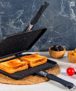 Usta Tostçu Granit Döküm Ocak Üstü El Tost Makinesi ST-101