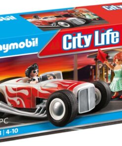 71078 City Life Hot Rod Başlangıç Paketi, eğlenceli yaratıcı rol yapma oyunu, 4 yaş ve üzeri çocuklar için uygun oyun seti