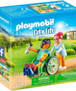 City Life 70193 Tekerlekli Sandalyedeki Hasta, Yaşlar 4 ve Üzeri