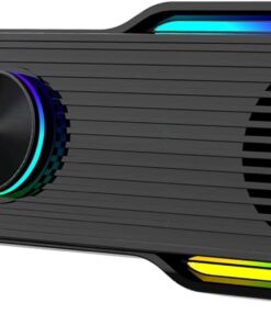N-169B AUX Stereo 2.0 RGB Masaüstü Gaming Oyuncu Hoparlör Speaker