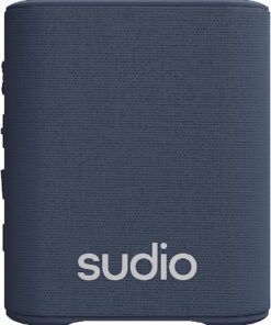 S2 Mavi, Bluetooth hoparlör, yüksek sesli ve derin baslı, uzun çalma süresi, IPx5, su geçirmez, Bluetooth 5.3 TWS eşleştirme, taşınabilir kablosuz kompakt hoparlör, ev, dış mekan için