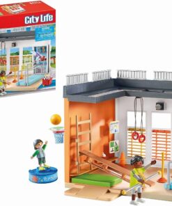 City Life 71328 Spor Salonu Eklentisi, Basketbol Potası, Slalom Çubukları, Futbol Kalesi, Tenis Aksesuarları ve Daha Fazlası, 4 Yaşından Büyük Çocuklar İçin Oyuncak
