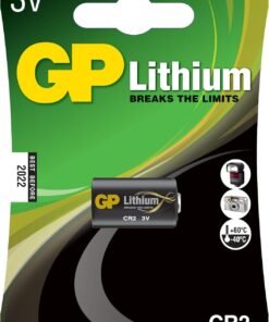 Batteries Gpcr2 Dlcr2/Cr2, Boy Lityum Pil, 3 Volt, Tekli Kart