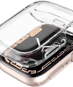 Apple Watch 41mm (Seri 9/8/7) Kılıf Ultra Hybrid Crystal Clear - ACS04613