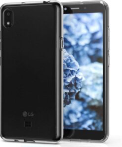 LG K20 2019 için Kılıf Transparent Soft Beyaz [K20 2019 ile Uyumlu Kılıf - Beyaz]