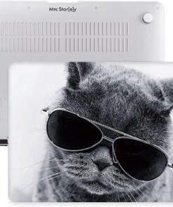 Macbook Pro Kılıf 15 inç A1707 A1990 ile Uyumlu Cat01NL R-178