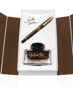 M200 Smoky Quartz Dolma Kalem + Mürekkep Set - B