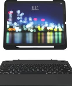 Slim Book Go 12.9 3.Nesil iPad Pro Klavyeli Kılıf İngilizce
