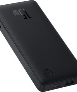 Airpow Lite Power 10.000mAh 15W Powerbank-Siyah
