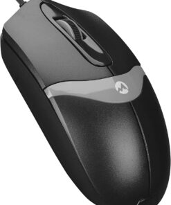SM-220 Usb Siyah/Gri 1200dpi 3D Optik Kablolu Mouse