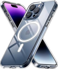 12/12 Pro için Magsafe ile Uyumlu Kılıf Darbeye Dayanıklı Şeffaf Kapak (iPhone 12/12 Pro)
