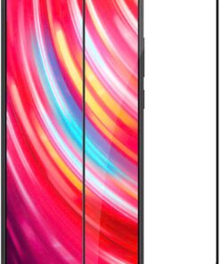 Xiaomi Redmi Note 8 Pro Tam Kaplayan Temperli Cam Ekran Koruyucu Siyah [Redmi Note 8 Pro ile Uyumlu Ekran Koruyucu]