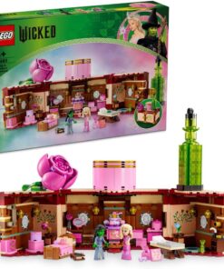 Wicked Glinda ve Elphaba’nın Yurdu 75683-8 Yaş ve Üzeri Çocuklar için 2 Mini Bebek İçeren Fantastik Oyuncak Yapım Seti (740 Parça)