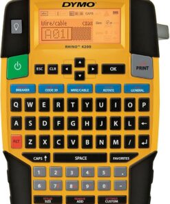 RhinoPRO 4200, Elde Taşınır Endüstriyel Etiketleme Makinesi (6/9/12/19 mm Rhino Şeritlerle Uyumlu Kullanım) - S0955990