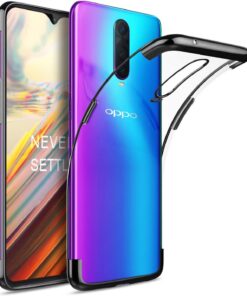 Oppo RX17 Pro Kılıf Skyfall Transparent Clear Siyah