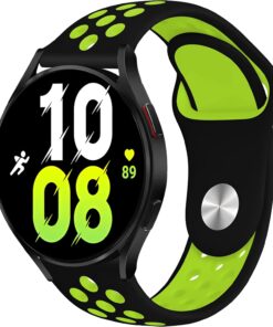 46mm Akıllı Saat Modelleri İçin HUAWEI Watch (GT4/Watch 4 Pro/GT3/GT3 Pro/GT2/GT2 Pro) SAMSUNG Watch (Gear S3 Frontier/Galaxy Watch 46mm) 22mm Delikli Silikon Kordon