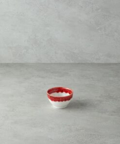 Home Larry Porselen Kase 10 Cm Kırmızı