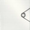 Solid İnce Lastikli Dosya, 150 Sayfa Kapasiteli, Beyaz, 45631001