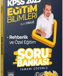 Webde Yayınları 2023 KPSS Eğitim Bilimleri Rehberlik ve Özel Eğitim Soru Bankası