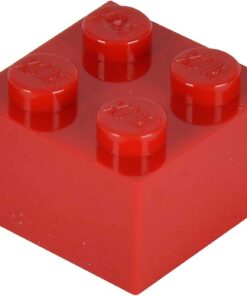 104114111 – BLOX 100 parçalarını kullanıyoruz in Box, 4'lü set, kırmızı