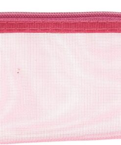 Mesh Dosya Kalemlik, 19 x 6 x 14 cm, Pembe
