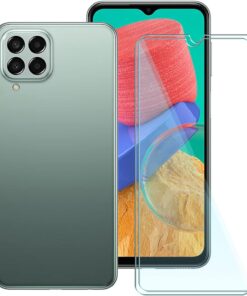 Ekran Koruyucu Uyumlu Samsung Galaxy M33 5G (6.60 İnç),2 Yaprak Şeffaf Cam Ekran Koruyucu 9H sertlik Temperli Cam Ekran Koruyucu HD Ekran Koruyucu,Uyumlu Samsung Galaxy M33 5G çizilmez Glass Film