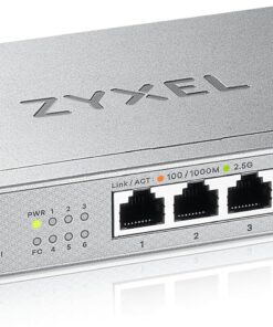5-Port 2.5G Multi-Gig Unmanaged Switch | 1 x 10G SFP+ | Desktop/Wall Mount [XMG-105]
