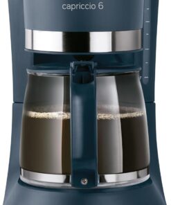 Filtre Kahve Makinesi CG7114 Capriccio, 6 Fincan, 600 W, 0.6 L, Kalıcı Filtre, Damlama Durdurma, Otomatik Kapanma, Siyah