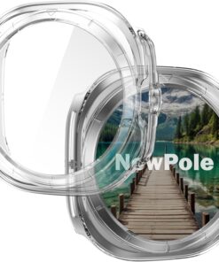 Galaxy Watch Ultra 47mm için Watch Ekran Koruyucu Tam Kaplayan Watch Kasa Koruyucu Kılıf Yüksek Hassasiyetli Kılıf Samsung Watch Ultra 47mm ile Uyumludur (Şeffaf)