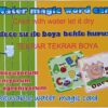 Magic Word Cards Sihirli Sulu Boyama Kalemli 24 Adet Kartlı Ingilizce Öğreniyorum Seti