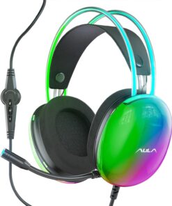 S505 RGB USB Gaming Mikronfonlu Oyuncu Kulaklığı Siyah