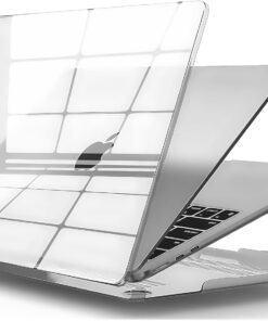 MacBook PRO M1 / M2 13'' ile Uyumlu Sert Polikarbonat Koruyucu Kılıf (A1706/A1708/A1989/A2159/A2251/A2289/A2338) (Super Şeffaf)