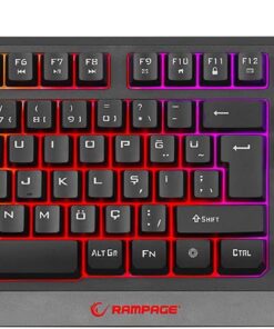 KB-R52 STYLE Rainbow Aydınlatmalı Gaming Oyuncu Klavyesi