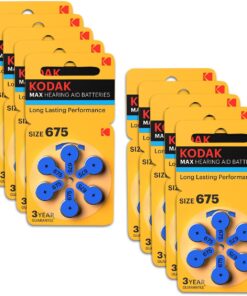 6 Adet P675 işitme Cihazı Pili