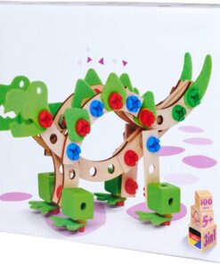 100039201 EH Constructor, dinosauro, multicolore