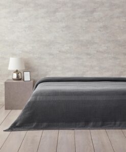 Home Almina Pamuklu Çift Kişilik Pike Antrasit