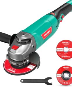 Avuç Taşlama 1200 W, 6 Hız ile 3000-10000 RPM, Taşlama Parlatma için Mükemmel, 2 x 125 mm Zımpara Diski, 1 Yan Sap, 1 x Koruyucu Kapak, 1 Anahtar