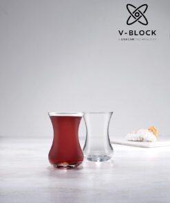 42381S00 V Block İnce Belli 6'lı Çay Bardağı