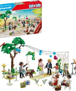 City Life 71365 Promosyon Paketi Düğün Kutlaması, Rüya Gibi Romantik Evlilik Töreni, Düğün Dekorasyonu ve Birden Fazla Hayvan, 4 Yaşından Büyük Çocuklar İçin Oyuncak