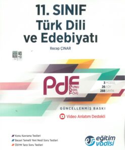Vadisi 11. Sınıf Türk Dili ve Edebiyatı Güncel PDF Planlı Ders Föyü