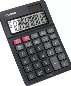 Masa Üstü Hesap Makinesi, AS-120 II EMEA HB ACCS, 4549292108538, Tek Beden, Siyah
