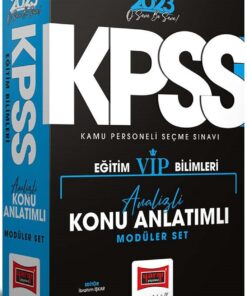 KPSS Eğitim Bilimleri Tüm Dersler Konu Anlatımlı Modüler Set Yargı Yayınları