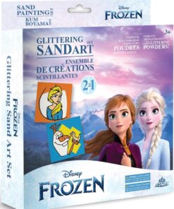 Castle Eğitici Ve Eğlenceli Disney Frozen Kum Boyama Seti- Mbk-10