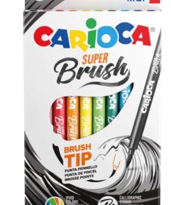 Super Brush Fırça Uçlu Keçeli Boya Kalemi 10'Lu,Nisan 2018